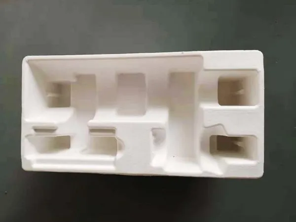 Expéditeur de vin de pâte moulée bon marché pour expédier un fabricant de produits de pâte à papier bon marché recyclable, biodégradable