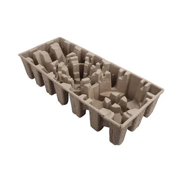 Produits en pâte moulée pour l'industrie de la construction